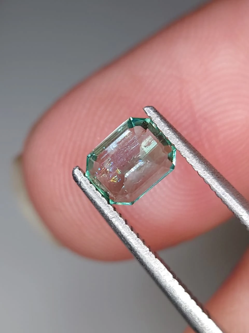 0.6ct Natural Panjsher Emerald Loose Gemstone from Afghanistan — view 4
